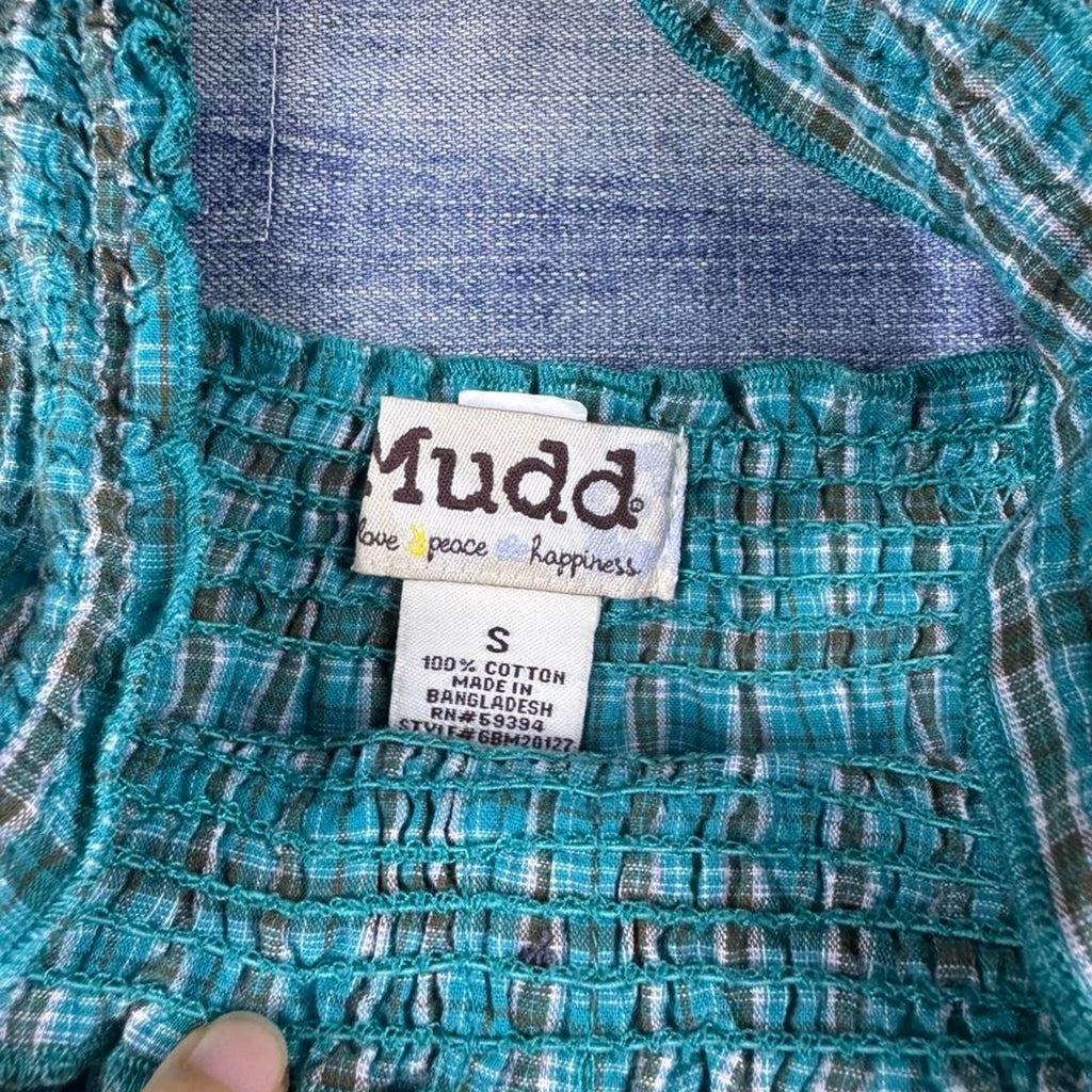 Vintage 2000s Plaid Mudd Top