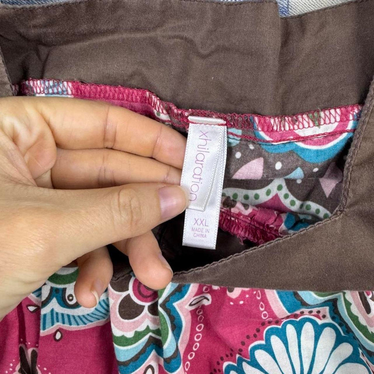Vintage 2000’s Babydoll Paisley Floral Print Top