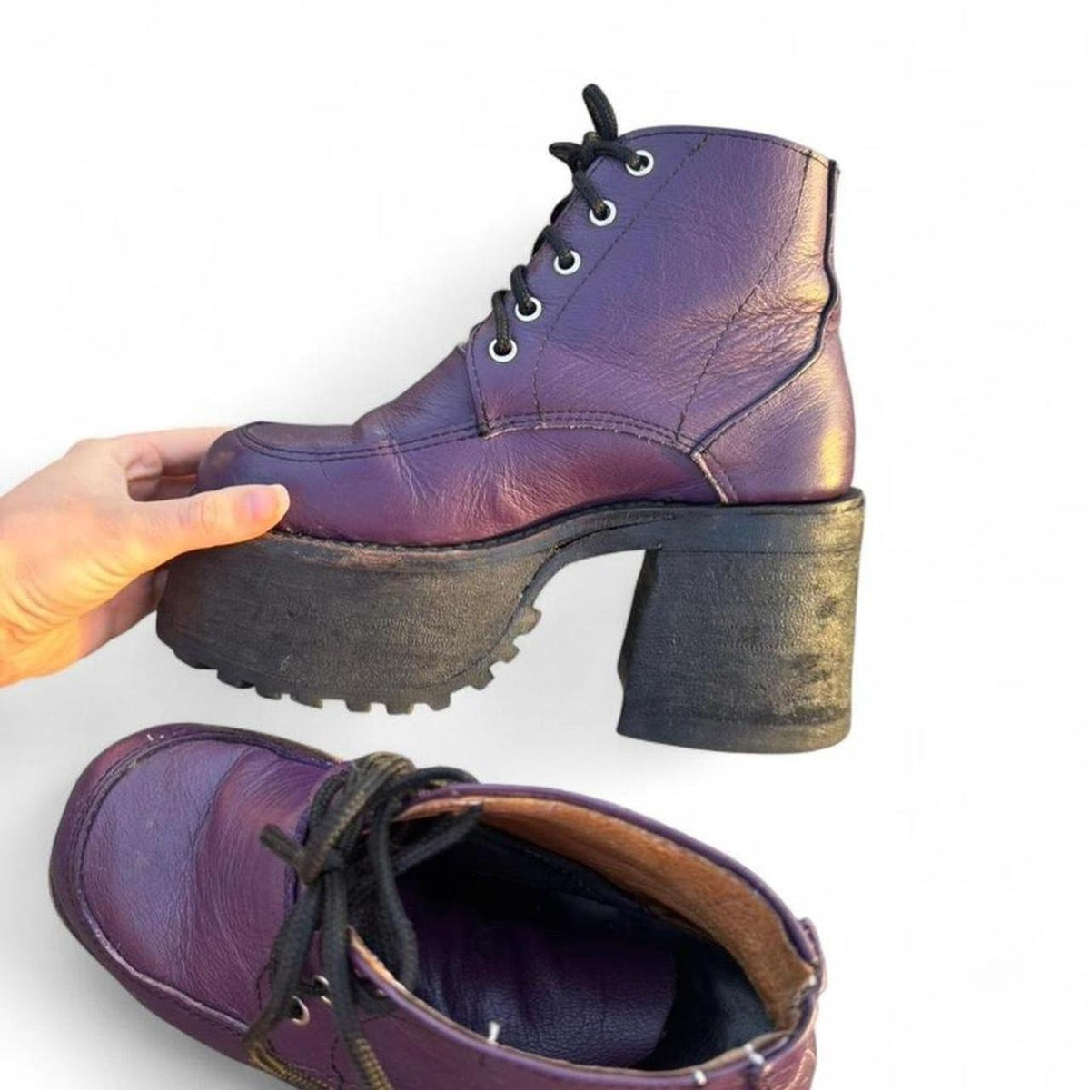 Insanely Rare Vintage 1990’s Premier Platform Shoes