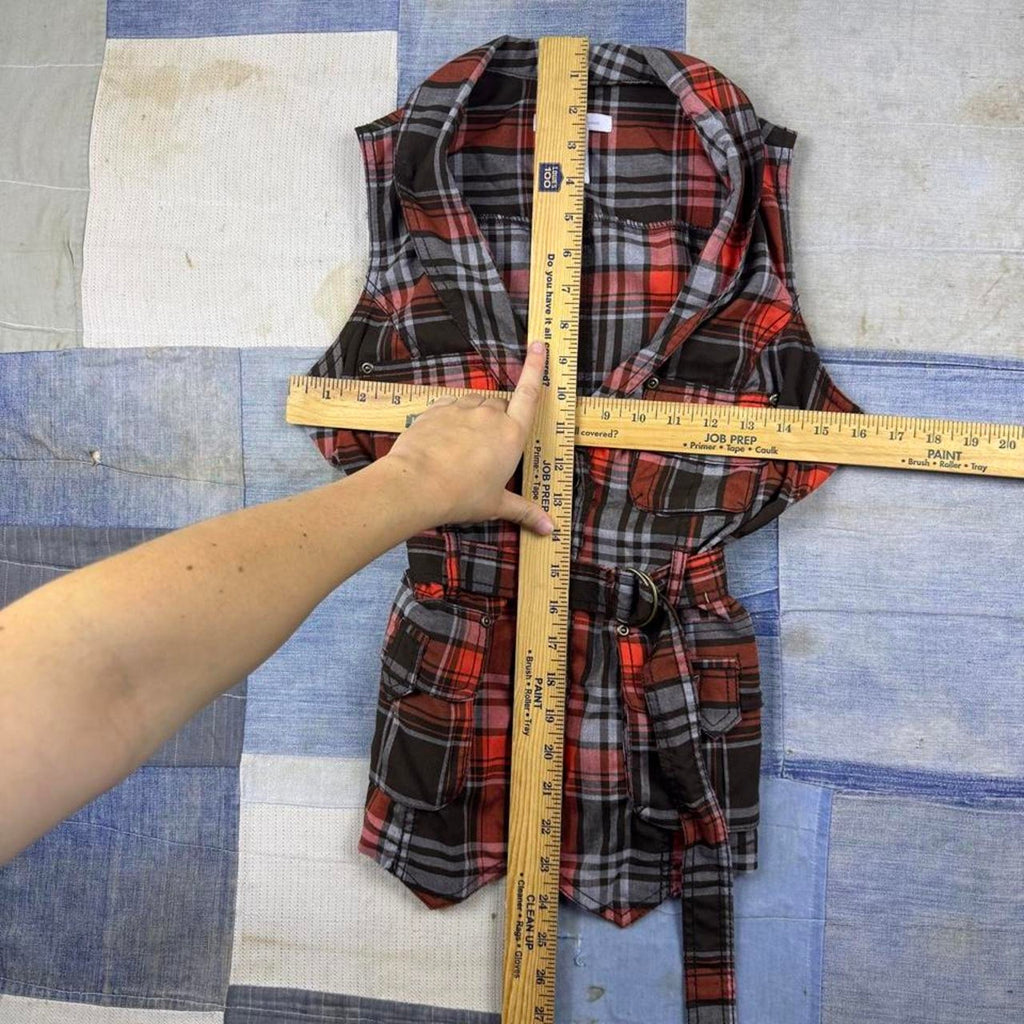 Vintage 2000’s Charlotte Russe Plaid Top