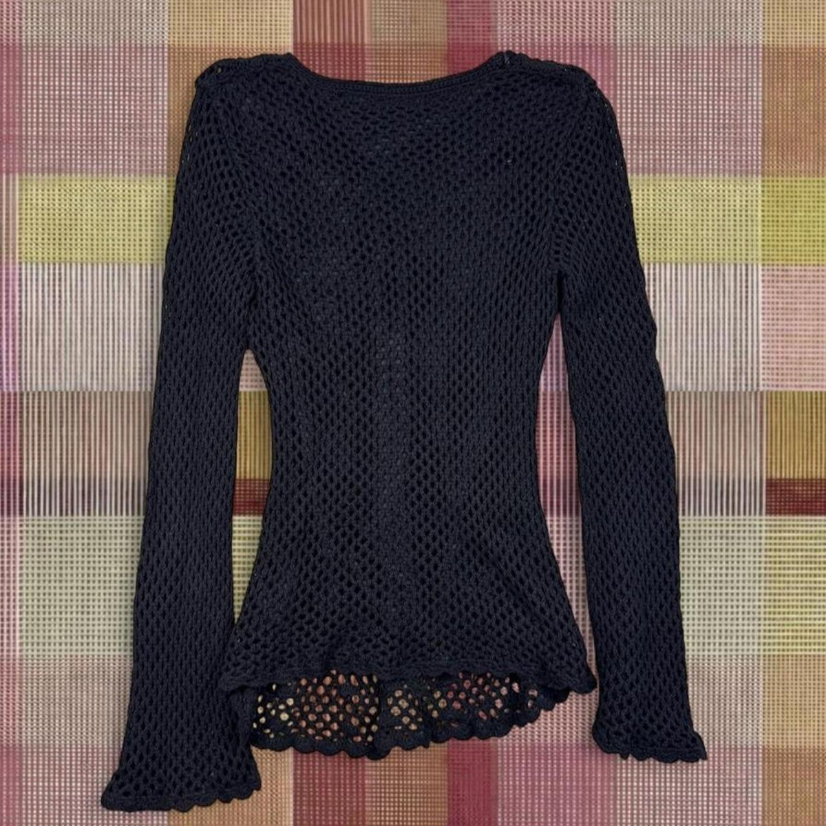 Vintage 2000’s Black Whimsygoth Top