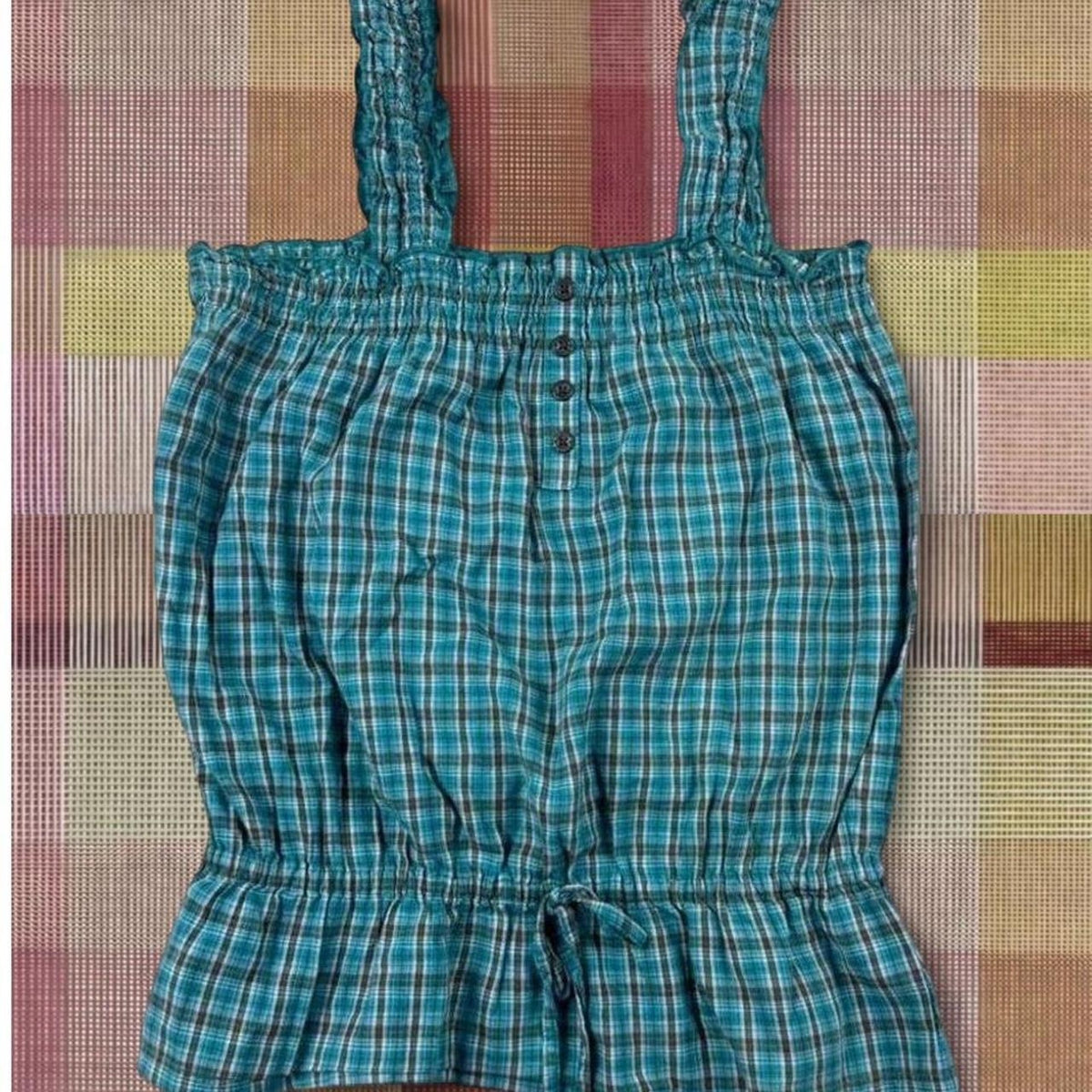 Vintage 2000s Plaid Mudd Top